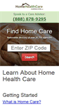 Mobile Screenshot of homehealthcareagencies.com